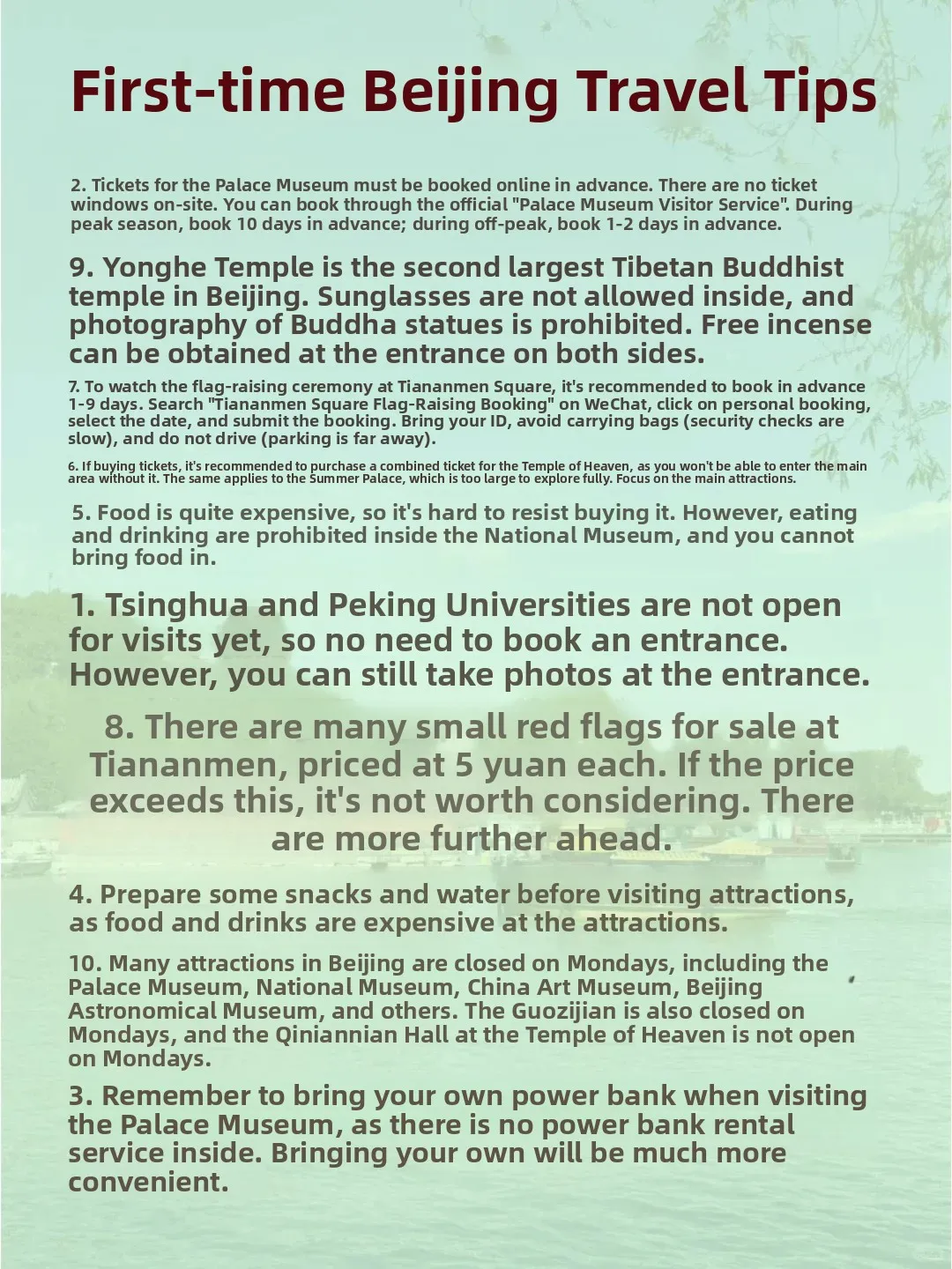 Beijing June/July: We Braved It For You. Here's the Real Story. 9