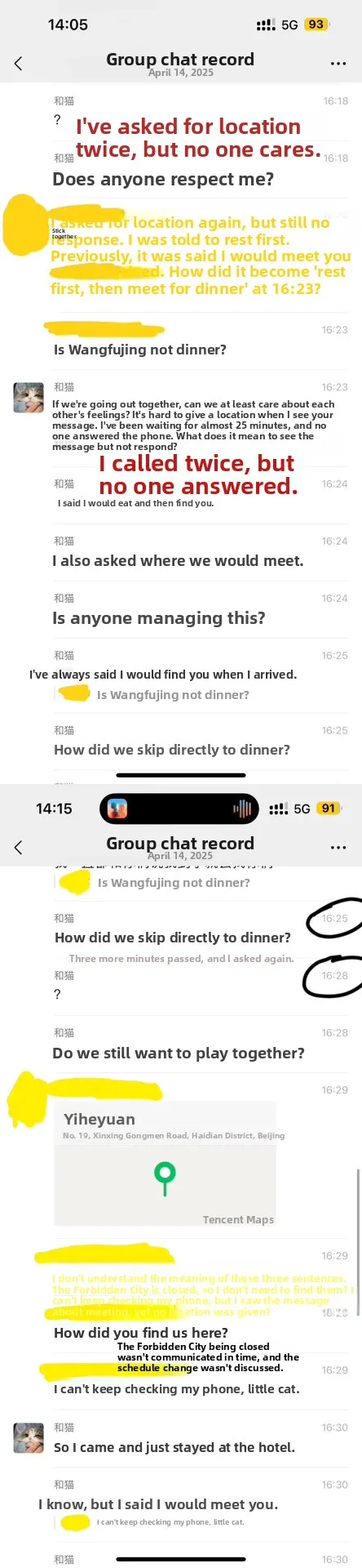Trio Travel Trap: 'We'll All Go!' ...Then I Became the Group Ghost. 4